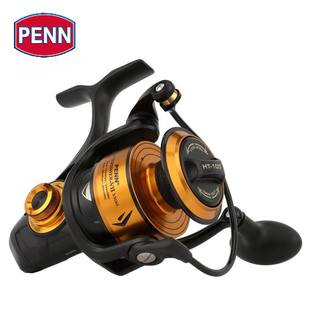 Penn Reel Spinfisher - ペン スピンフィッシャー VII スピニング釣りリール 3500/5500/6500/7500/8500/10500 HT-100