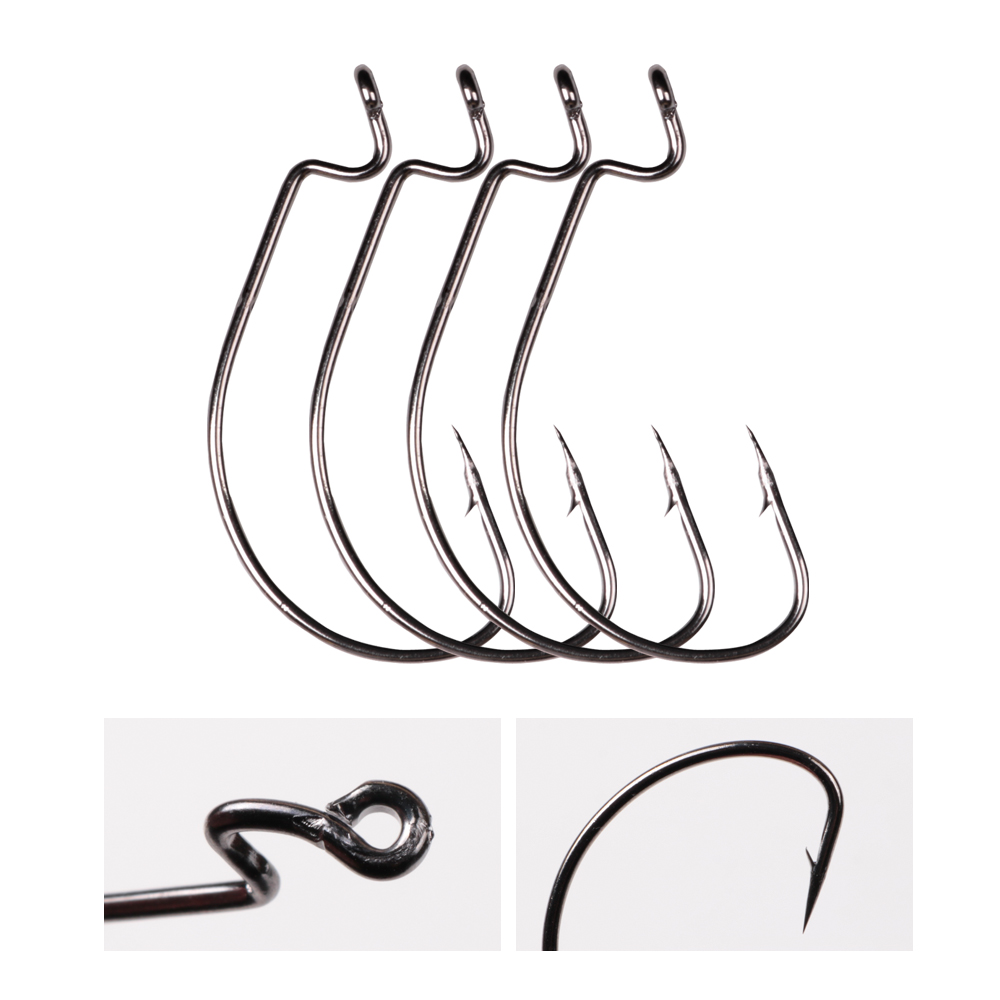 LUSHAZER 10 ピース/ロット炭素鋼釣りフックジグク - Fishing Hook Barbless のレビューと価格