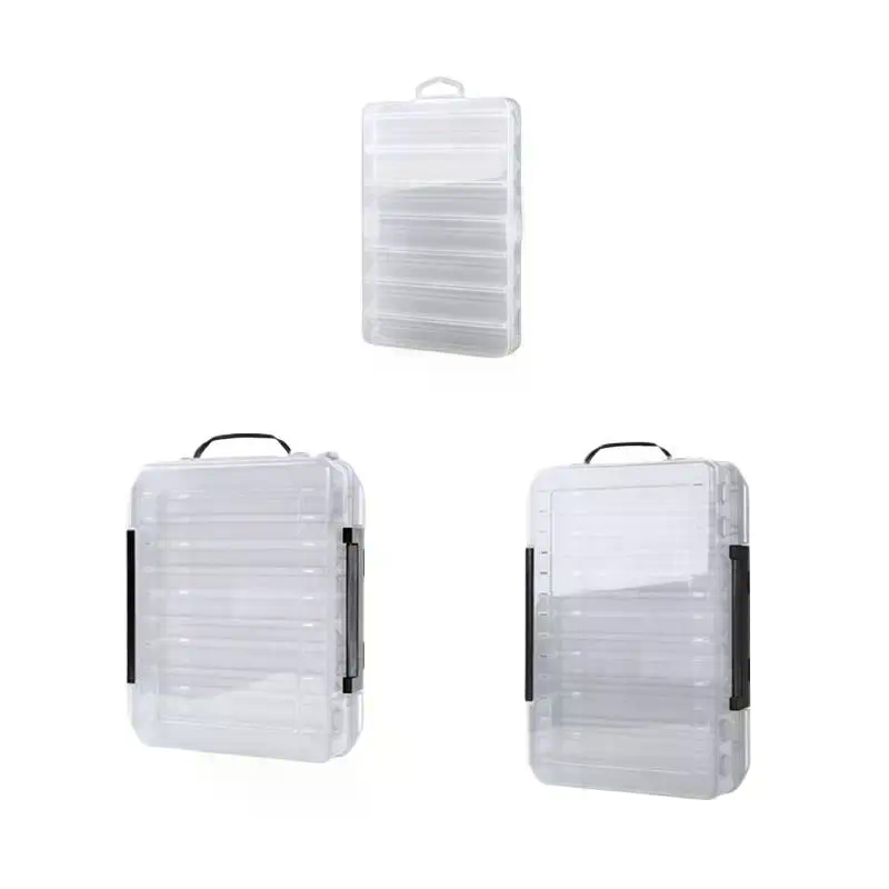 両面式の釣り道具箱。釣り用アクセサリー、工具、魚鉤、ルアー、 - Fishing Hook Box のレビューと価格