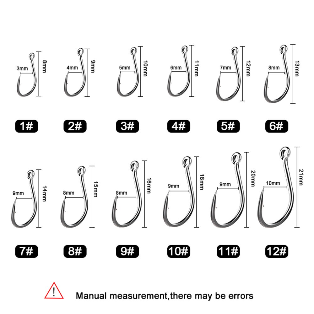 FTK 50-100個入り ゴールド釣り針 高炭素鋼 1 # - Fishing Hook Circle のレビューと価格