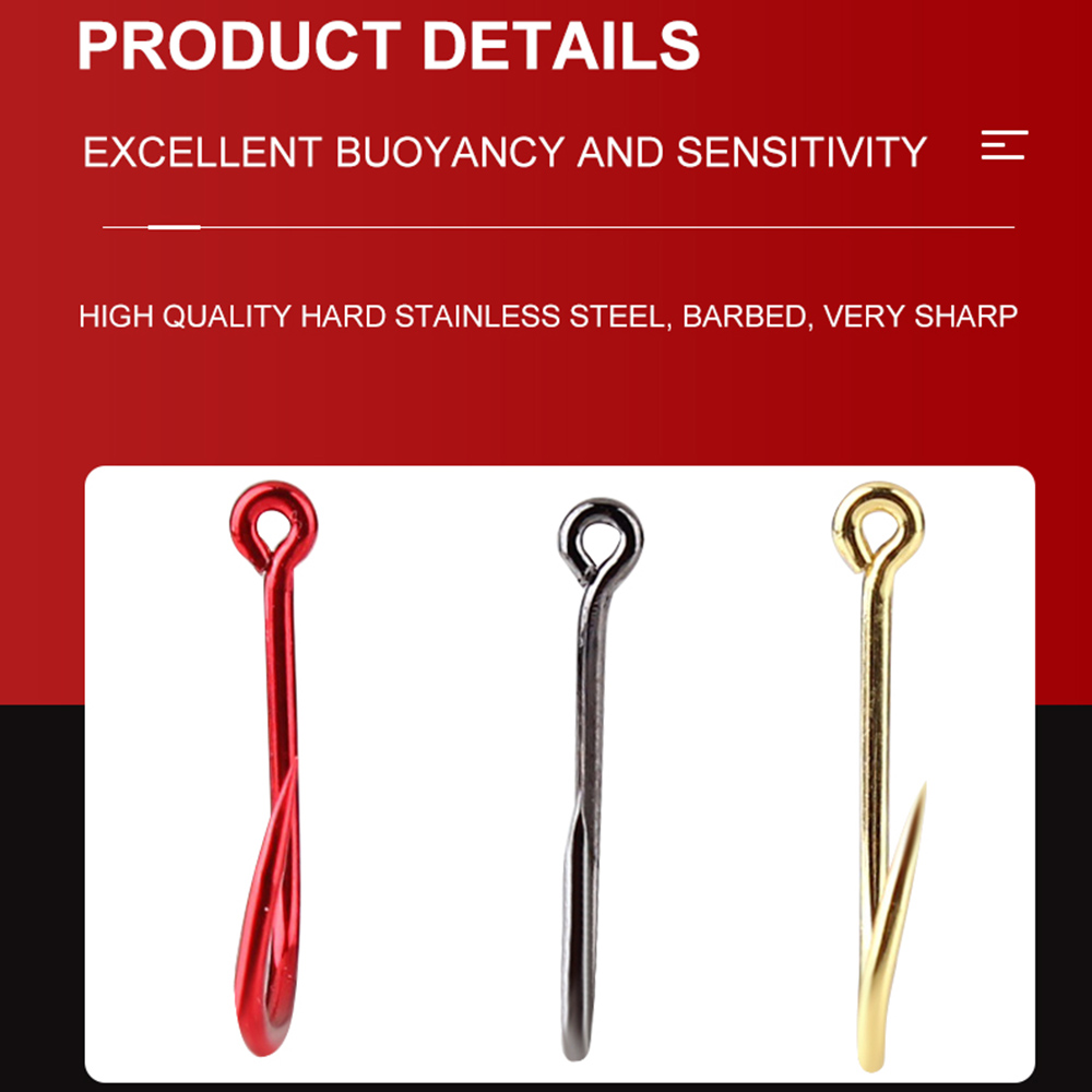 FTK 50-100個入り ゴールド釣り針 高炭素鋼 1 # - Fishing Hook Circle のレビューと価格